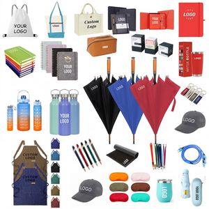 Ensemble cadeau promotionnel personnalisé avec logo : T-shirt, parapluie, bouteille d'eau, sac, chapeau – Cadeaux d'entreprise en gros pour événements d'équipe et branding - Product Image 2