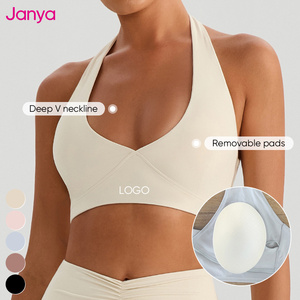 Janya kadın nefes hızlı kuru Halter boyun spor spor sutyeni 2 parça spor tenis aşınma Golf Pickleball 2 in 1 tenis etek setleri - Product Image 3