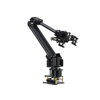 Kit Lengan Robot Desktop Servo Bus Serial Torsi Tinggi 3+1 DOF Berbasis ESP32 Mendukung Ekspansi Fleksibel dan Pengembangan Sekunder