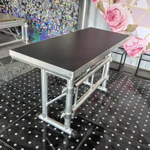 Mesa de DJ Móvil de Aluminio Ajustable, Cabina de DJ Plegable y Ligera para Eventos - Product Image 3
