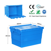 Caisses de manutention en plastique réutilisables, conteneurs de stockage industriels pour un chargement efficace et une gestion optimale des entrepôts