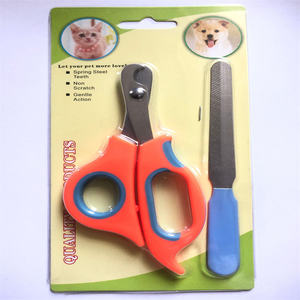 कम कीमत फैक्टरी थोक पेशेवर पालतू कुत्ते नाखून क्लिपर ग्रोमिंग कैंची किट - Product Image 2