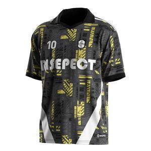 Camiseta de Fútbol Polo de Secado Rápido con Cuello en V, Malla Transpirable y Opciones de Diseño Personalizado para Entrenamientos - Product Image 1