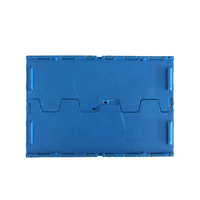 Palette en plastique d'expédition carrée empilable de HDPE de vente chaude 600*400*315mm