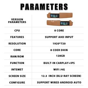 Radio para Auto Android de 128 GB con GPS, Navegación, Reproductor Multimedia, Carplay y Estéreo para Land Rover Range Rover Sport L494 2013-2016 - Product Image 6