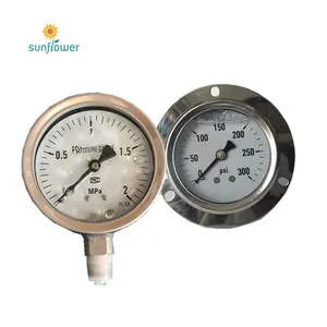 50mm 400 bar pressure gauge for pressure regulator