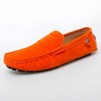 Sepatu Kasual Pria Klasik Original Penny Loafers Slip-On Flats Moccasins Nyaman Tren Fashion Fleksibel Kulit Sintetis