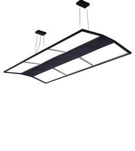 Luminaire de salle de <span class=keywords><strong>billard</strong></span> suspendu lustre à led lumières linéaires panneau led pendentif éclairage d'atelier <span class=keywords><strong>lampe</strong></span> de salle de <span class=keywords><strong>billard</strong></span> en aluminium - Product Image 1