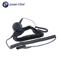 Headset Konduksi Tulang Power-Time PTE-796N dengan PPT Bulat Besar