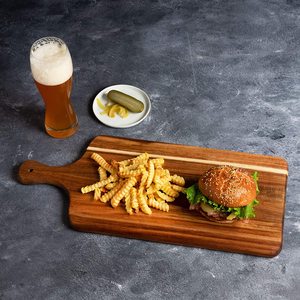 <span class=keywords><strong>Planche</strong></span> à <span class=keywords><strong>fromage</strong></span> et à pizza en bois d'acacia grande taille pour <span class=keywords><strong>charcuterie</strong></span>, planches à découper en bois en gros - Product Image 5