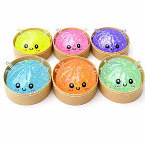 Nouveautés Jouets Squishy de Noël en forme de cornes de renne, Squishy en forme de boulette de Noël, Squishy en forme de boulette, Squishy en forme de boulette à paillettes - Product Image 3