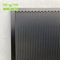Tôle perforée en métal de 2 mm d'épaisseur, maille à trous ronds de 1 mm et 2 mm, plaque en acier inoxydable 304 316, tôle perforée en aluminium