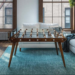 Baby <span class=keywords><strong>Foot</strong></span> pour Adultes <span class=keywords><strong>en</strong></span> Verre Cristal, Table de Football de Luxe <span class=keywords><strong>en</strong></span> Verre Moderne et Minimaliste pour la Maison, les Villas et les Clubs - Product Image 5