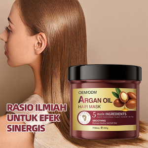 Mascarilla Capilar de Aceite de Argán Marroquí OEM, Nueva Llegada, Venta Caliente, Repara, Suaviza e Hidrata el Cabello - Product Image 3