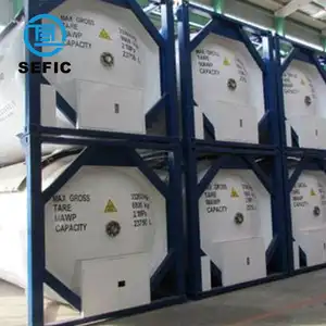 IN STOCK Ship With 10 Days 20ft Iso Tank Container UN T75 Asme Standard Liquid Gas Storage 20' Container