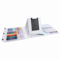 Ensemble d'artiste portable pour enfants 007 Super Deluxe Frozen Toys, avec chevalet et étui de coloriage