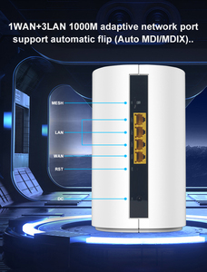 Enrutador OpenWrt empresarial popular para el hogar con 3000Mbps WiFi de doble banda 6 puertos Gigabit RJ45 1000Mbps Velocidad máxima de datos LAN - Product Image 6