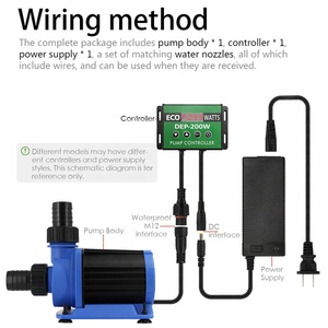 Pompes pour bassin à poissons en gros, 20000 l/h, pompes submersibles à courant continu, différentes vitesses, pompe de retour pour bassin à koï, pompe personnalisée pour aquarium, pompe pour réservoir de poissons - Product Image 5