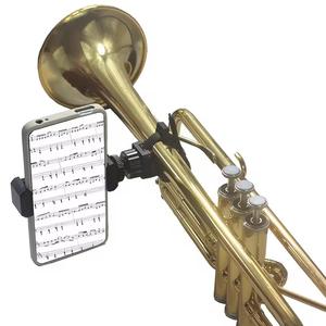 Nuevo Soporte de Teléfono Multifuncional Ligero y Ajustable 360° para Lira Musical, Montaje Seguro para Oboe, Trompeta, Trombón y Clarinete - Product Image 1