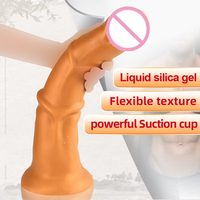 YAQU Dildo Realista Irregular, Juguete Sexual de Pene Gigante para Mujeres