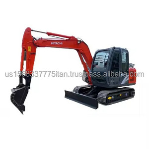 Mini-excavatrice Hitachi ZX60 de 6 tonnes de haute qualité, économique, Hyperkinesis, machine Caterpillar d'occasion, fabriquée au Japon - Product Image 1