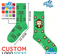GH Nouvelles Chaussettes Mi-Mollet pour Hommes et Femmes, Motifs Animaux et Fleurs (Koalas, Moutons, Canards, Cochon), Chaussettes Amusantes à Motifs de Dessins Animés