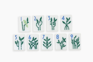 ชุดไพ่นกกระจอกอะคริลิคแบบพกพา ลายพฤกษศาสตร์ <span class=keywords><strong>Newport</strong></span> American Mahjong  แบบกำหนดเองได้ ทนทาน สลักลายอย่างดี เป็นมิตรกับสิ่งแวดล้อม พับเก็บได้ - Product Image 4