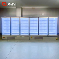 Réfrigérateur vitrine ouvert pour fruits et légumes, sans givre, pour supermarché
