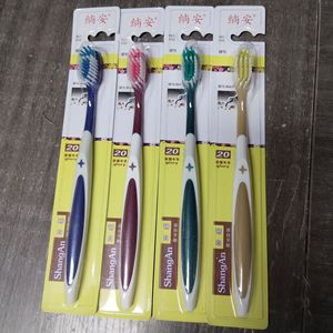 Brosses <span class=keywords><strong>à</strong></span> dents de qualité supérieure en gros, <span class=keywords><strong>à</strong></span> poils durs et <span class=keywords><strong>à</strong></span> poils doux, emballées individuellement pour le nettoyage - Product Image 6