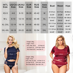 Set Pigiama Due Pezzi in Pizzo Floreale Elasticizzato Sexy con Scollo a O per Donne <span class=keywords><strong>Taglie</strong></span> <span class=keywords><strong>Forti</strong></span>, Vendita all'Ingrosso di Abbigliamento da Notte - Product Image 2
