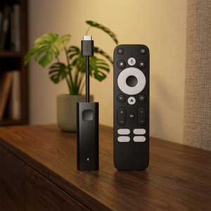 ดองเกิลสตรีมมิ่ง Dcolor Android TV Stick 4K Ultra HD รุ่นขายดีจากโรงงาน พร้อมรีโมทคอนโทรลแบบสั่งงานด้วยเสียง สำหรับสมาร์ททีวี - Product Image 2