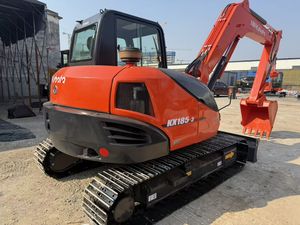 รถขุดขนาดเล็ก Kubota KX185-3 มือสอง มีสินค้าในสต็อก ระบบไฮดรอลิก 3 ปั๊ม ของแท้ ทำงานราบรื่น ประสิทธิภาพสูง - Product Image 4