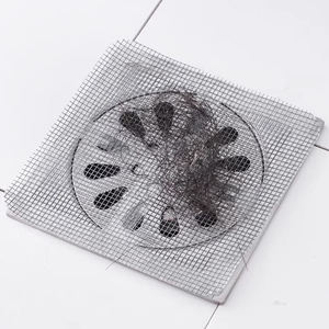 Wholesale Disposable Hair Drain Catcher Mesh Anti-blocking Filter Floor Drains <b>Sticker</b> Shower Cover <b>Kitchen</b> Bathroom Strainer - Product Image 6