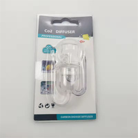 Compteur de bulles en verre de 10 mm pour aquarium, diffuseur de bulles en ligne, diffuseur de CO2 pour aquarium