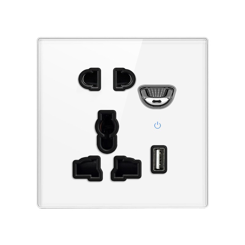 1Gang USB universel 5 broches