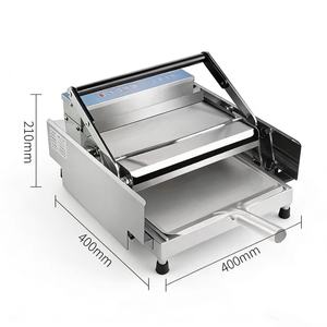 Machine à griller verticale électrique portable en acier inoxydable haute productivité pour hamburgers, idéale pour les restaurants de restauration rapide - État : Neuf - Product Image 4