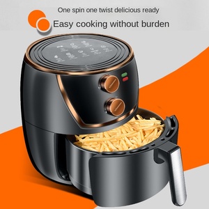 Panier antiadhésif frites de poulet 6l cuiseur à air friteuse appareils de cuisine friteuse à air chaud avec minuterie - Product Image 4