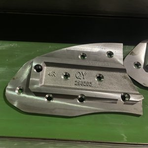 Placa de soporte para pastillas de freno de trenes de alta velocidad <span class=keywords><strong>EMUs</strong></span> - Product Image 1