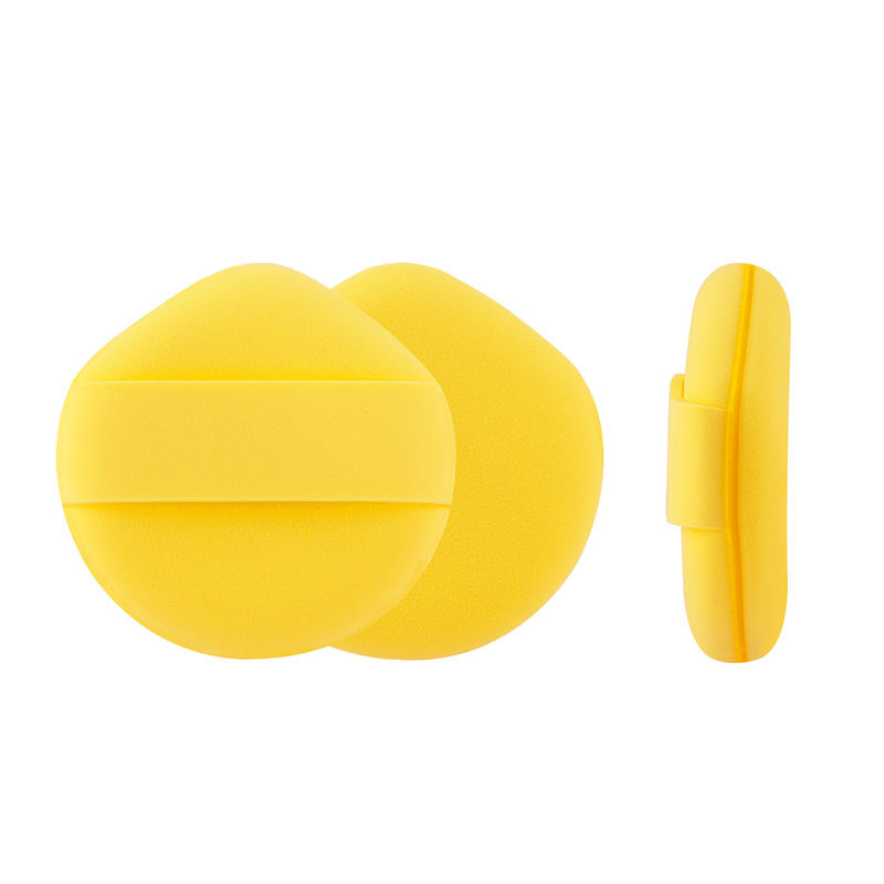 พัฟแป้งเบาะอากาศสีเหลือง