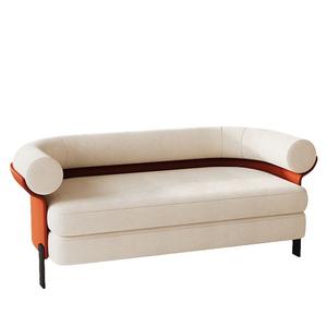 Hotel Sofa Set Fabric Metal <b>Frame</b> Loveseat Durable Office Meeting Seating - Product Image 5