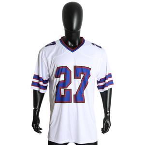 Hochwertige benutzer definierte Herren praxis Übergroße Sportarten American Football Trikot Kurzarm Lose American Football Wear - Product Image 4