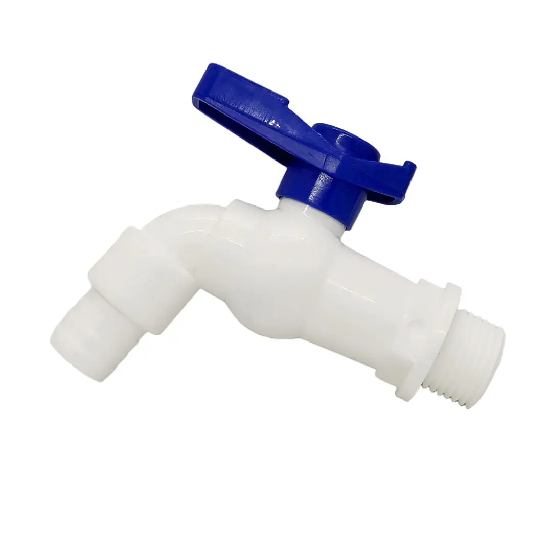 Çin dokunun üreticisi plastik PVC PP su dokunun musluk musluk toptan Bibcock musluklar tahliye vanası