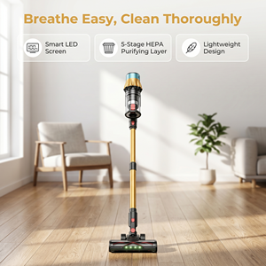 PV22 Cordless Stick <b>Vacuum</b> Cleaner 30kPa Strong Suction 2-in-1 <b>Handheld</b> for Home & Car - Product Image 6