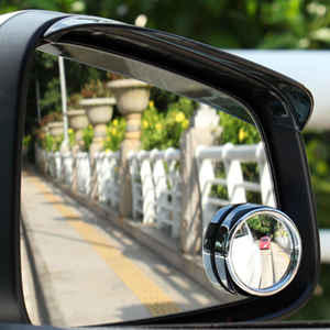 <b>Car</b> Rear View <b>Mirrors</b> Wide View Angle <b>Mirror</b> Round HD Glass Convex <b>Mirror</b> Adjustable with Frame for <b>Cars</b> SUV Trucks - Product Image 2