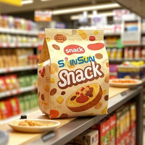 High Quality Aluminum Foil Snacks Packaging <b>Bags</b> for Milk Jelly Sushi Chewing Gum Canned Food - Product Image 2