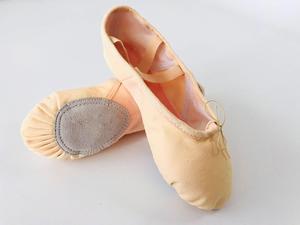 E5022 Jolie conception de chaussures de danse de ballet souples sans dentelle chaussures de ballet pour les tout-petits filles - Product Image 3
