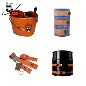 Chauffe-tambours en silicone personnalisés de haute qualité pour fûts et conteneurs standard de <span class=keywords><strong>200</strong></span> <span class=keywords><strong>litres</strong></span> - Product Image 1