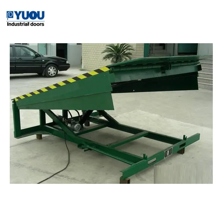 Specialized Automatic Steel Plate Loading and Unloading Hydraulic Mechanical Swing Lip Ramps dock leveler