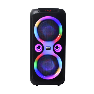 M Factory Double 8 Inch Subwoofer Trolley Speaker Rechargeable Outdoor Audio Bt <b>Wireless</b> Speakers - Product Image 1