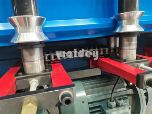 Competition Price Customized Shape Single Layer Trapezoidal Building Material Machinery 840 Metal Roofing <b>Sheet</b> Molding Machine - Product Image 6